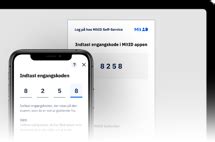 Godkend med MitID med QR.